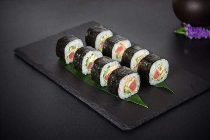 Опаленный тунец.