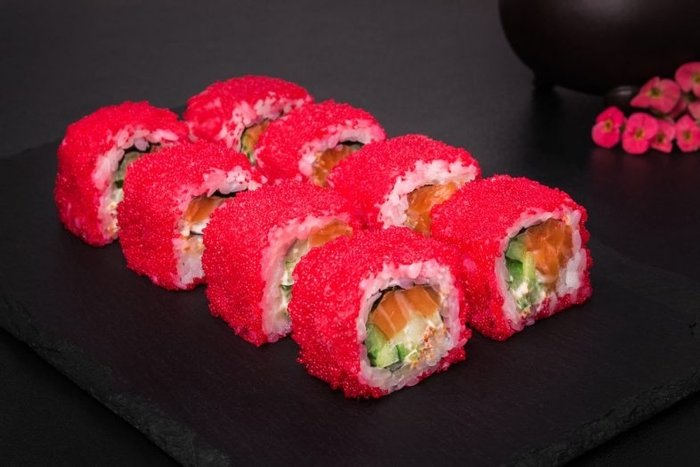 Калифорния с лососем.